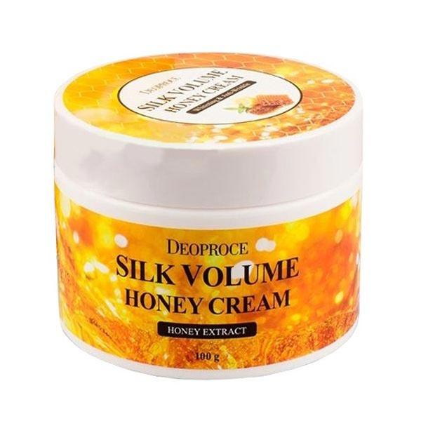 

DEOPROCE MOISTURE SILK VOLUME HONEY CREAM Увлажняющий крем для лица с мёдом 100г