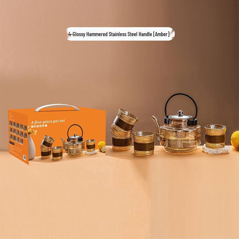 High Borosilicate Glass Tea Set