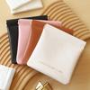 1Pc Unisex Pu Leather Portable Coin Purse Earphone Bag Headphone Organizer Mini Sundry Cosmetic Lipstick Change Storage Bag