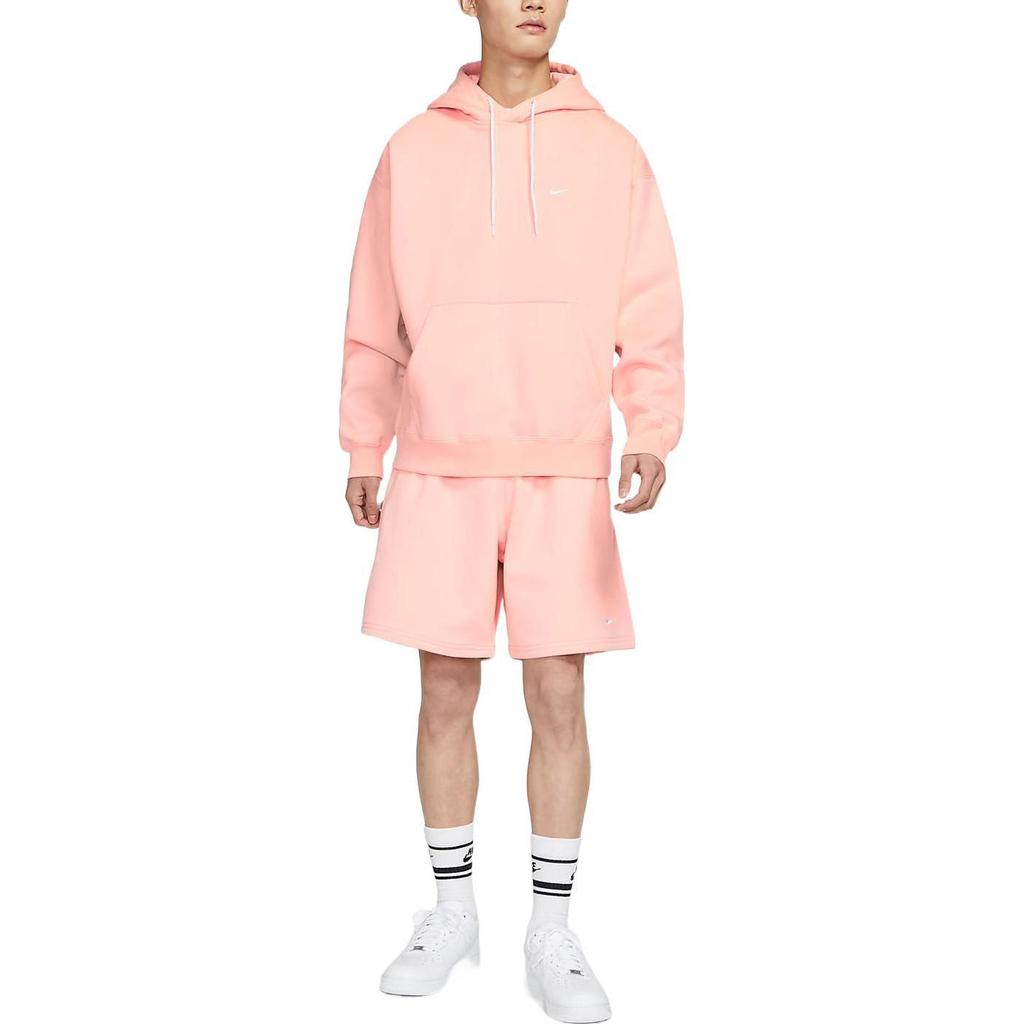 Nike Sweatshirts Men's Pink Hooded Thickened Regular DA0316-697