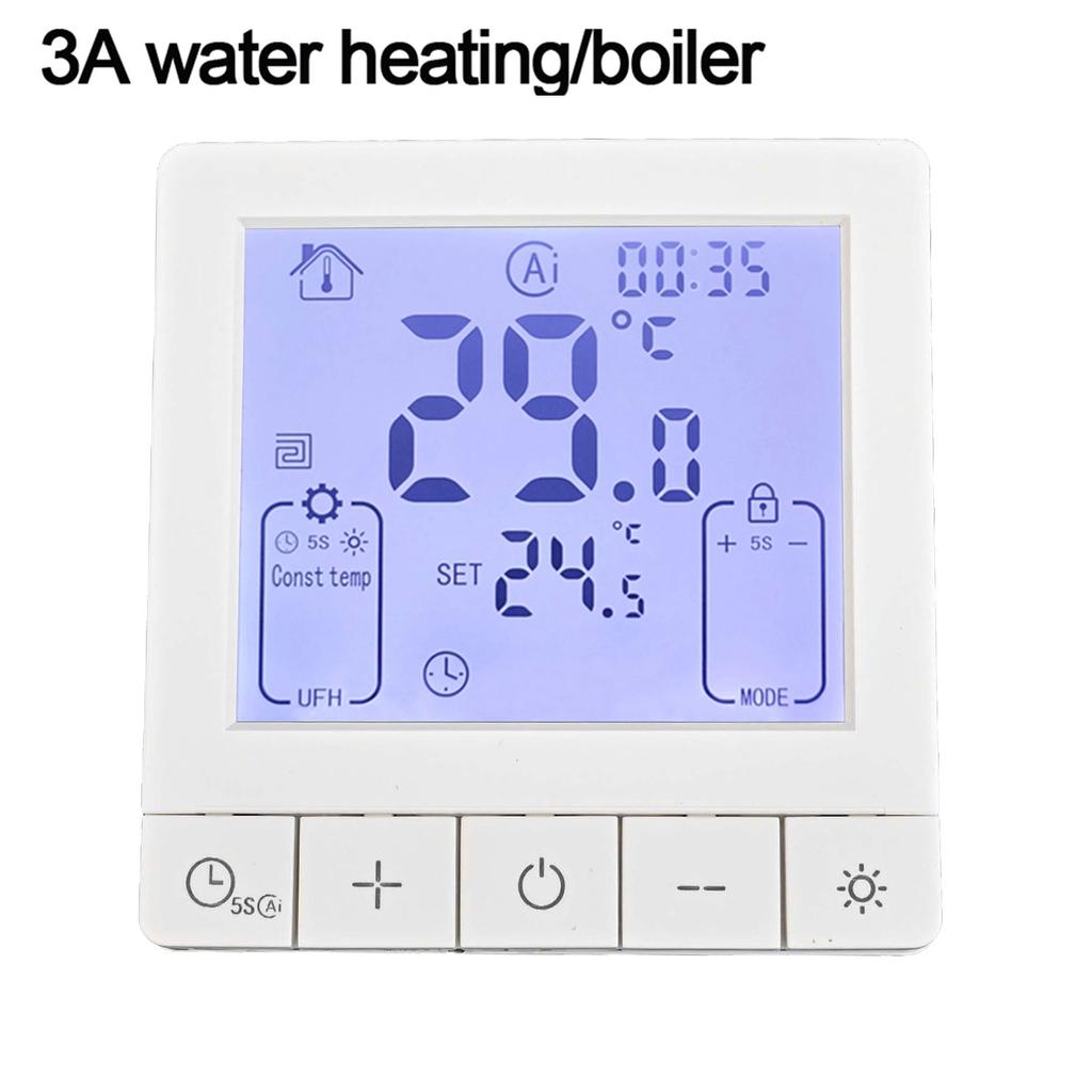 WIFI Enabled Home Heating Controller Programmable Device Featuring a User Friendly Interface and Safety Functions