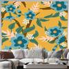 Boho Wandteppich Ästhetische Raumdeko Naturlandschaft Wandteppich Wandbehang Vintage Floraler Wandteppich Schlafsaaldekoration Tren