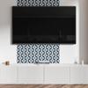 Set of Vinyl Tiles with Pattern for the Living Room Self-Adhesive Geometric Diamond Pattern 4x50x50 Cm