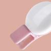 Luz de Anillo Lámpara Flash de Relleno para Teléfono Móvil Clip Portátil Atenuación de Tres Niveles Mini Duradera Práctica 10 LED Anillo para Selfies Belleza