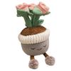 Cute Cartoon Potted Plant  Ornament Plush Toy Doll Desktop Decoration Flower Doll Girl Gift,Cute  Ornament,Children, Couple Doll Gifts,1pc