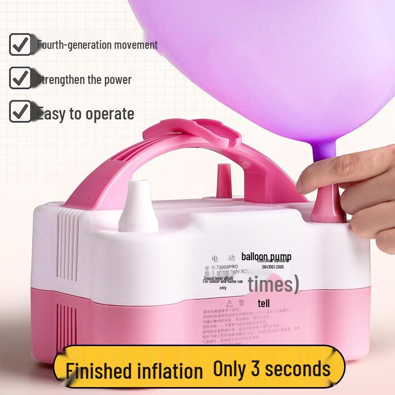 Dual-Layer Electric Balloon Inflator Pump