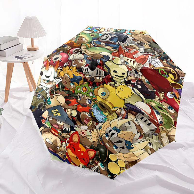 

1pc Warrior: Foldable Umbrella with Knightly Spirit, Perfect for Fans, Travelers, and Everyday Use!T073