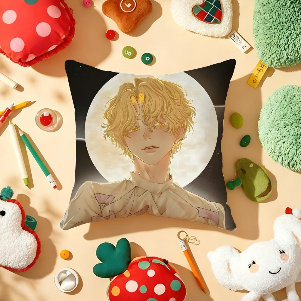 A-Alien S-Stage Luka Cool Anime Boy Pillow Case Plush Fabric Soft Double-Sided Printed Sofa Warm Winter Home Gift Cushion Cover