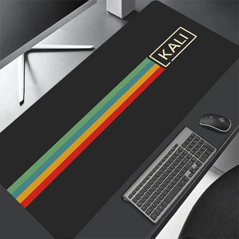 Kali Linux Mousepads Company Mouse Mat X Natural Rubber Nonslip Keyboard Desk Mats Kawaii Large for Laptop Gaming Mouse Pad