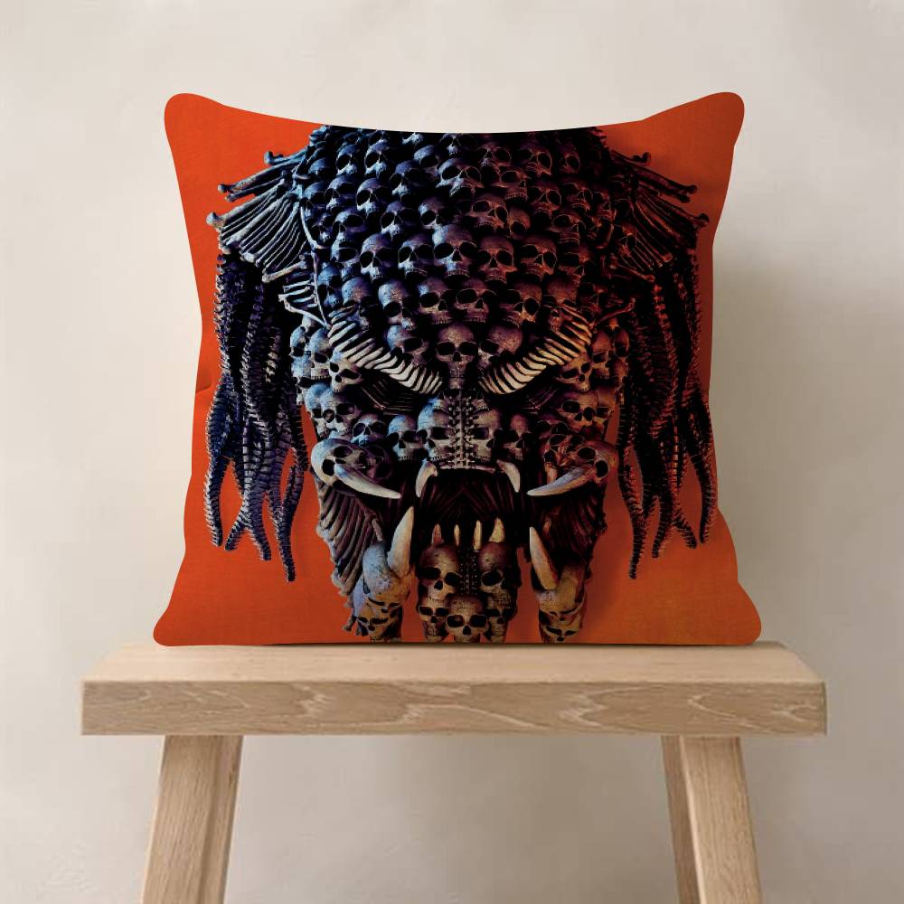 1PC The Predator Maple Design Cushion Cover Happy Autumn Harvest Decor Holiday Decorati Pillow Cover