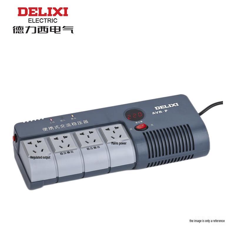 DELIXI Electric 1000VA Single Phase Automatic Voltage Regulator Single Phase 140-260V