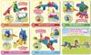 Connect and have fun! Anpanman Land P3 Fun Bacteria House [Complete Set of 5] *Not sold in a box. Candy Toy Collection.