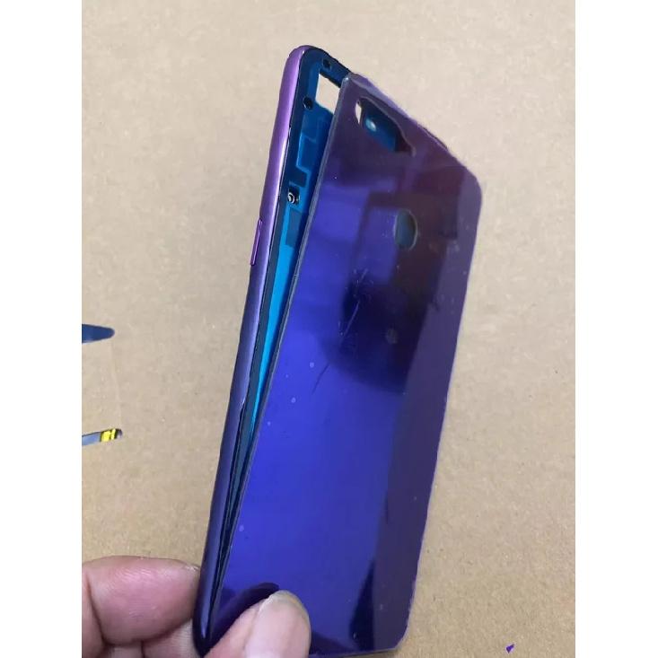 LCD Faceplate Frame Middle Bezel For Oppo F9 F9 Pro A7X Battery Cover Back Rear  Housing Middle Frame Side Key Button