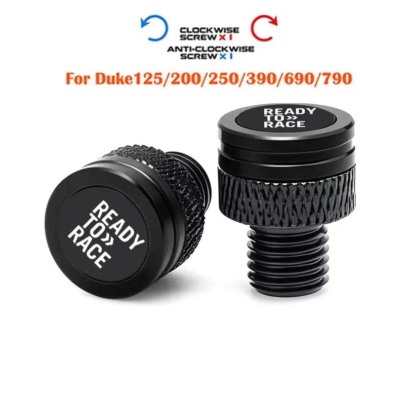 Motorcycle Mirror Hole Plug Screw Bolts Cover 2pcs For KTM Ready to Race Duke 390 690 790 890 1190 Rc 1290 Adventure