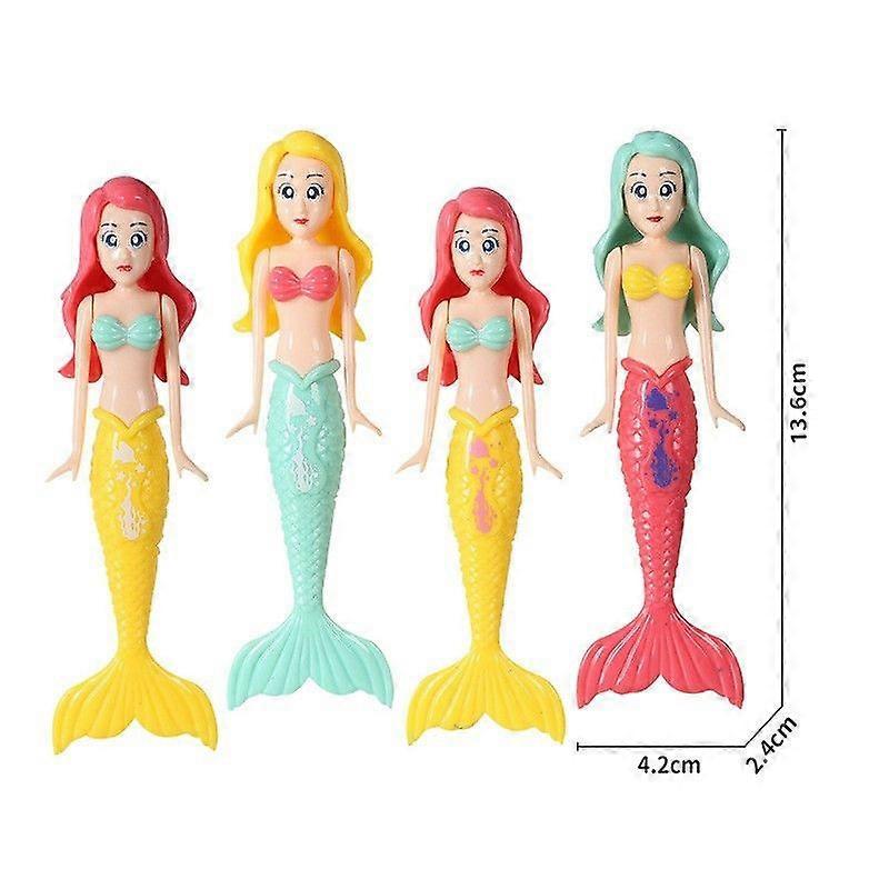 Bambola Sirena Giocattolo per Bambine dai 3 anni, Confezione da 3