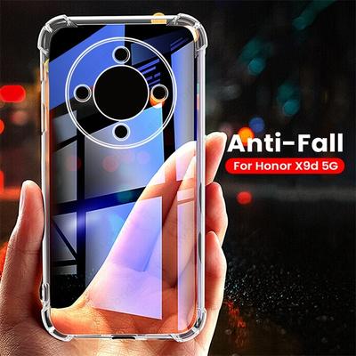 HonorX9d Case Anti-Yellowing Transparent TPU Soft Cover For Honor X9d 5G MTN-NX1 6.79" Protective Shell On Honar Honer X 9d X9 D