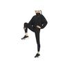 Nike Therma-Fit One Oversized Fleece Logo Embroidery Pattern Pullover Half-Zip Long Sleeve Sweatshirt Women Sweatshirt Black White FV7956010