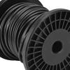Round String Trimmer Line for   3.3mm Black High Cutting Efficiency Trimmer Line for Most Lawn Mowers Farm