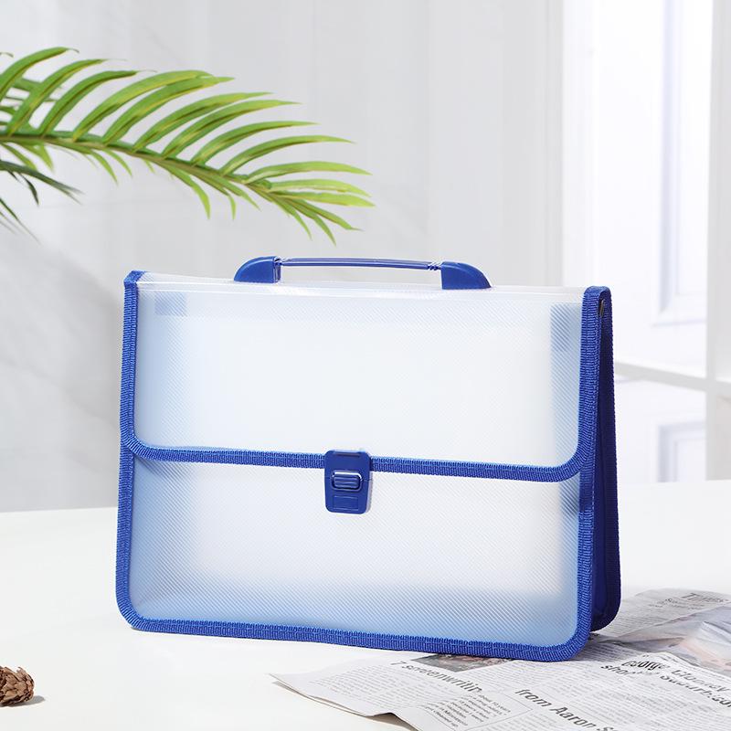 A4 Large Capacity Waterproof Oxford Cloth Student Exam Bag A4 - Single Layer