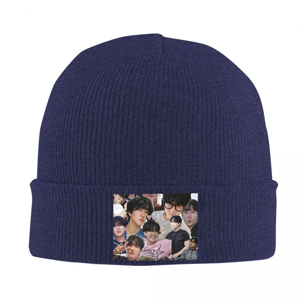 New Seo Changbin Warm Knitted Cap Winter Knit Bonnet Hat Skullies Beanies Hip Hop Caps for Unisex