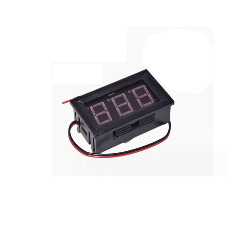 220V/380V Two-Wire AC Voltmeter | Industrial LED Display Voltage Tester | Electrical Measuring Instrument