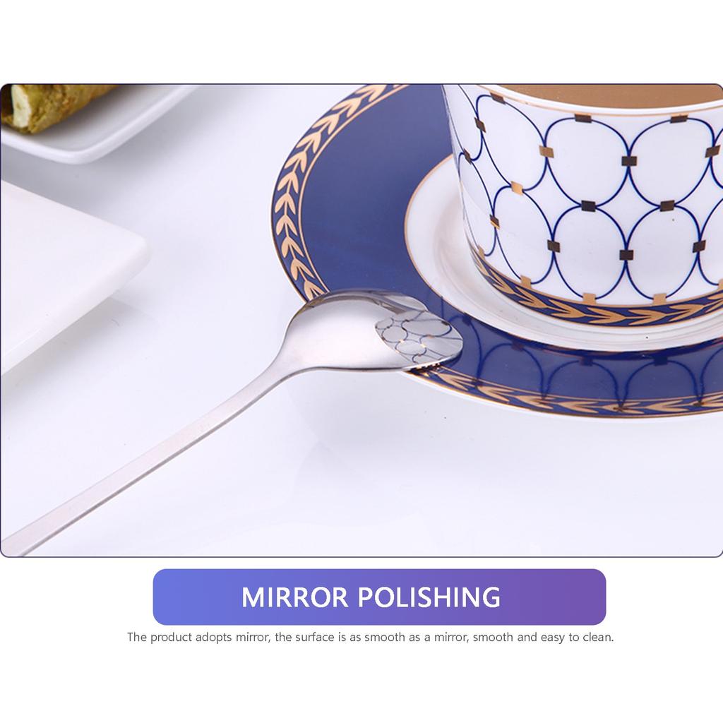 304 Stainless Steel Love Coffee Spoon Cake Spoon Stirring Spoon