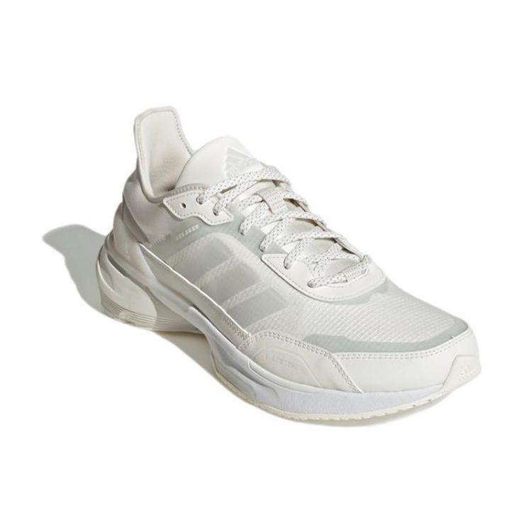 Adidas Mts Comfortable Trendy Shock Absorption Slip Resistant Wear Resistant Rebound Low Top Casual Running Shoes Women Sneakers White Silver HQ6110
