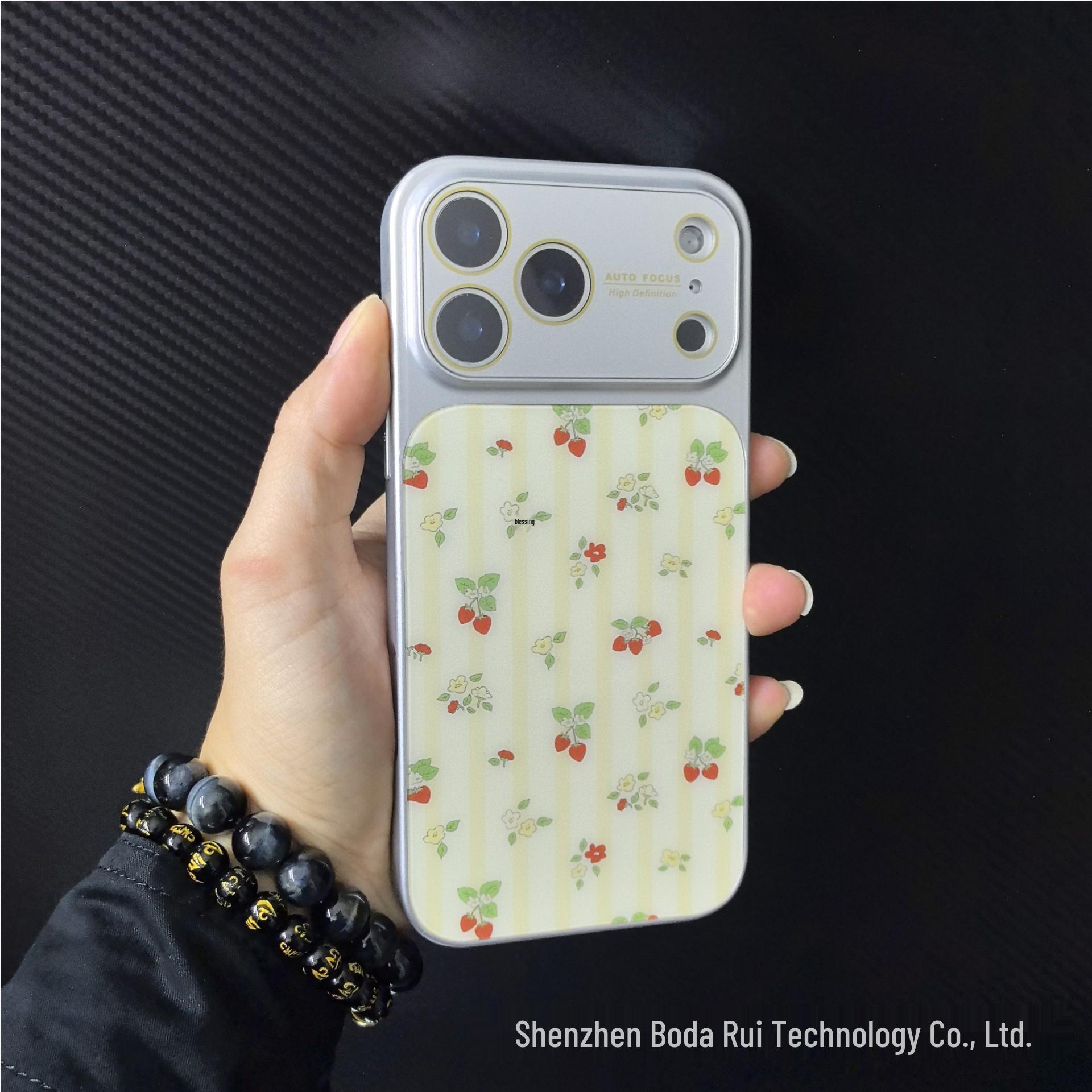 

iPhone 17 Red New Year Magnetic Case - Drop-Proof Protective Cover for Apple 16 Pro Max 13 Promax