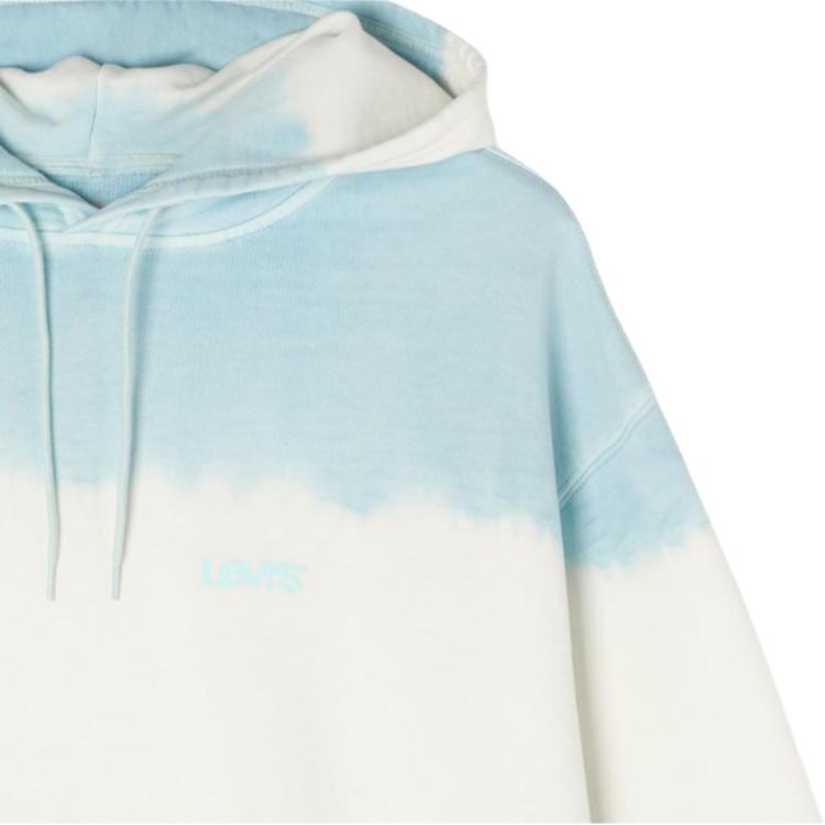 Levis Ss22 Kapuzenpullover Gestreiftes Sweatshirt Herren Sweatshirt Blau A1971-0003