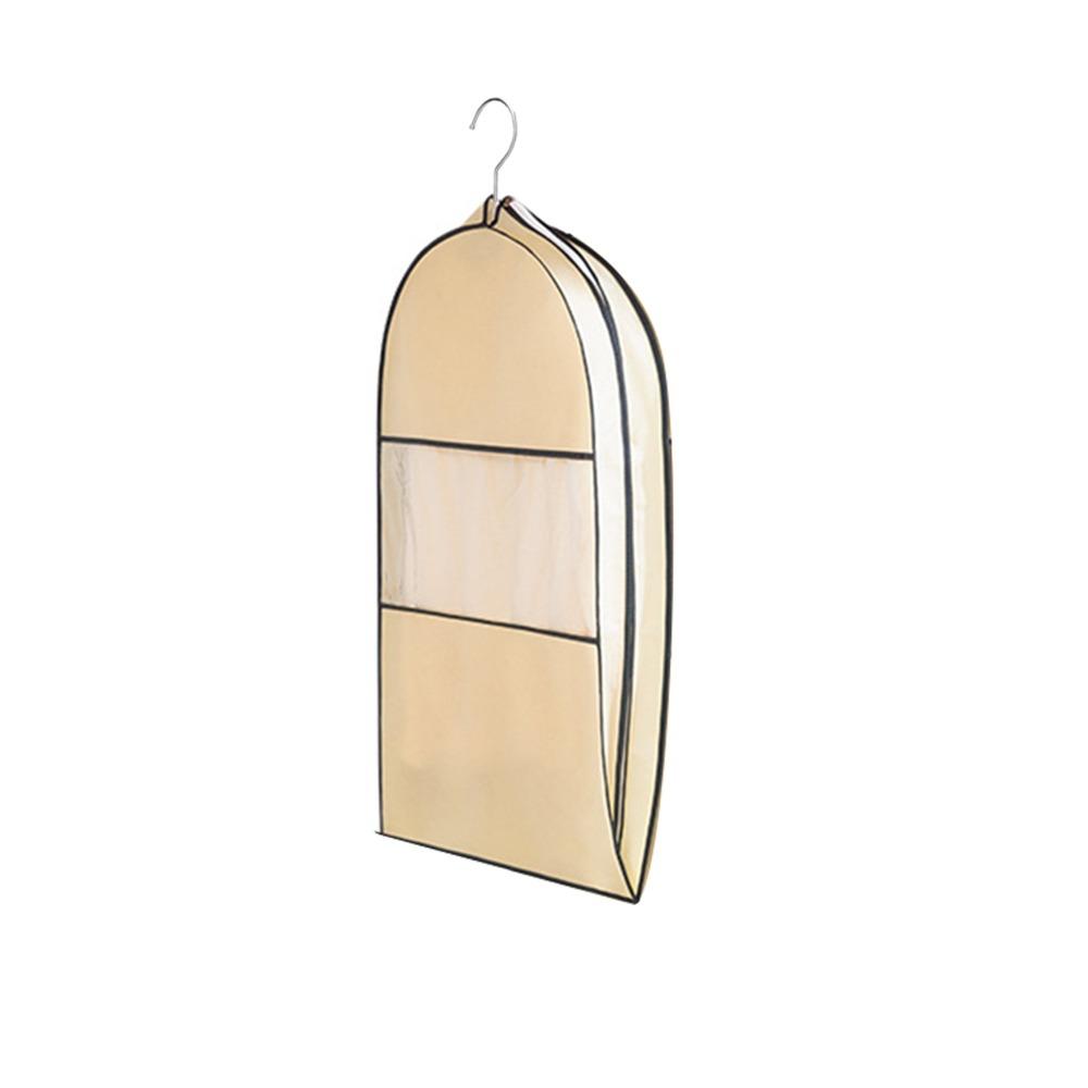 Foldable Clothes Compression Storage Bag Transparent Hanging Garment Protector  Clothes