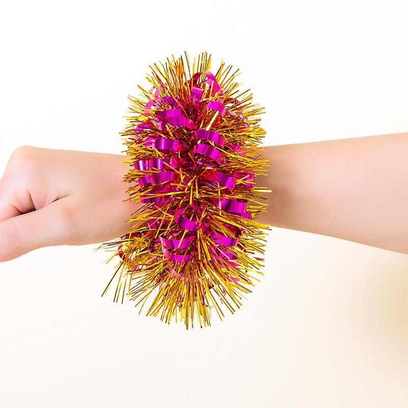 June 1st Cheerleading Wrist Flowers for Kindergarten Dance and Sports Events