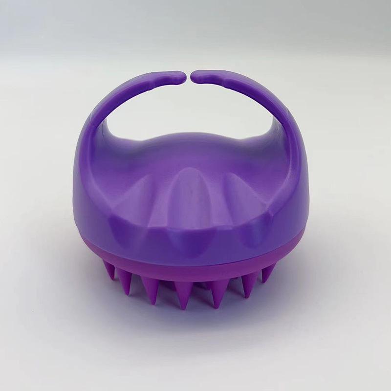 Dual-Use Anti-Slip Shampoo Brush for Wet/Dry Scalp Massage and Soft Hair Care