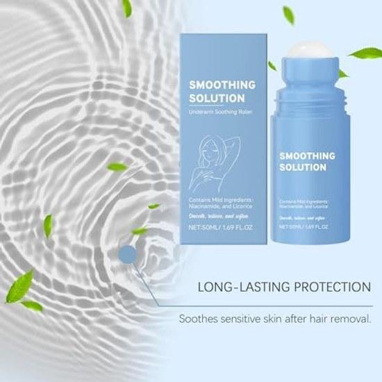 Aftershave roll-on serum ingrown hair reduction gently cleanses underarms moisturizing skin care womens shaving oil (1PCS)
