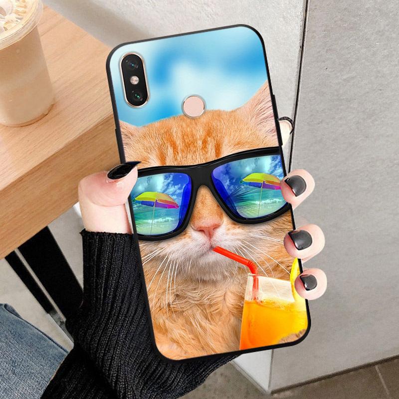 For Xiaomi Mi Max 3 Case Cover Cool Lion TPU Shell Funda For Xiaomi Mi Max3 M1804E4A Phone Case Soft Slicone Shockproof Capa