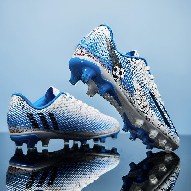 Hair football shoes men s low-top AG long nails broken nails artificial grass student training sports shoes 33
