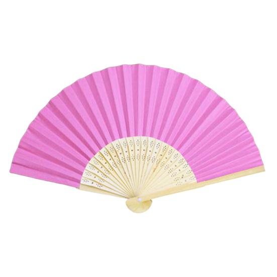 Folding Hand Fans for Women Reusable Paper Fan for Wedding Dancing Party Favors DIY Crafts Lightweight Travel Fan