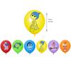 32Pcs Inside Out 2-Themed Party Decoration Set w/ Banner, Cake Toppers, Balloons