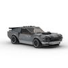 Assembled Building Blocks MOC-1969 Small Particles Assembled Retro Ford Mustang BOSS 302 Toy Car Model