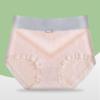 Breathable Mid Waist Cotton Women's Simple and Fashionable Underwear, Seamless and Comfortable Triangular Pants