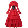 Women's Halloween Renaissance Costume: Irish Medieval Long Dress