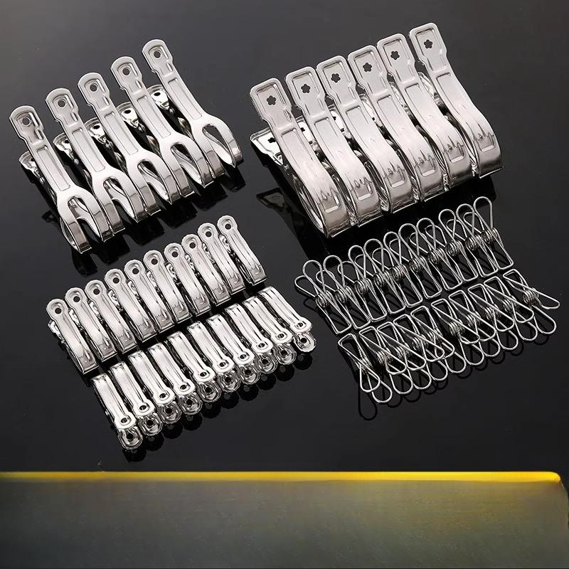 Drying Clips Stainless Steel Clips Clothes Drying Clips Spring Socks and Clothes Drying Clips Cotton Quilt ClipsQuilt Drying Clips