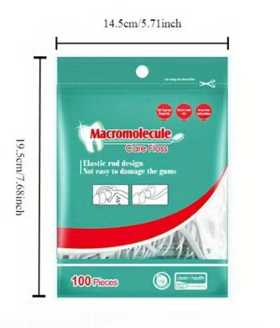 Portable Automatic Pop-up Dental Floss and Toothpick Storage Box