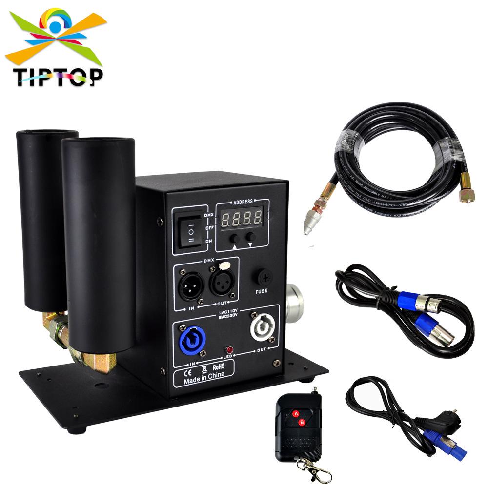 

ЖК Двухтрубная Машина для Распыления CO2 с Пультом Дистанционного Управления и 6-метровым Шлангом Высокого Давления 220V