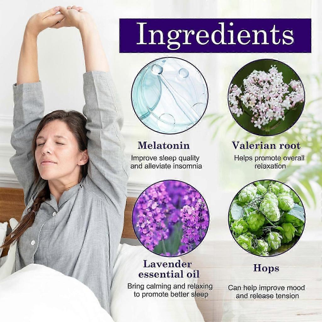60 Pcs All Natural Sleep Aid Patches  Deep Sleep Patches for Men & Women