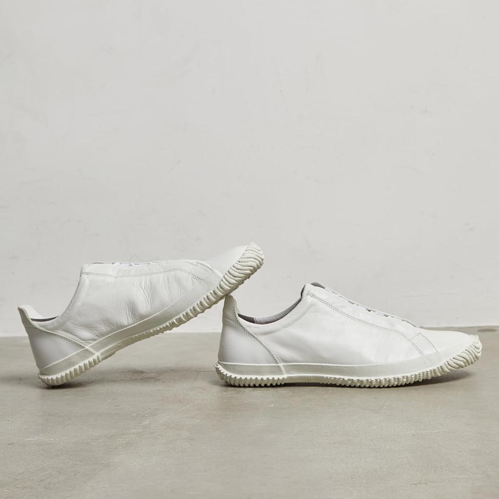 Białe trampki w rozmiarze L dla mężczyzn i kobiet [Spingle] SP-1048 (26,5 cm)