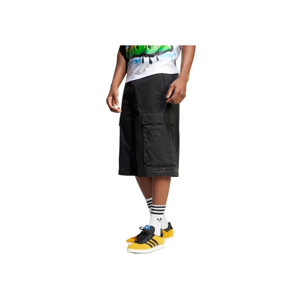 adidas Oryginalne Adilenium Luźne Spodnie Cargo Sportowe Codzienne Męskie Czarne JY6293