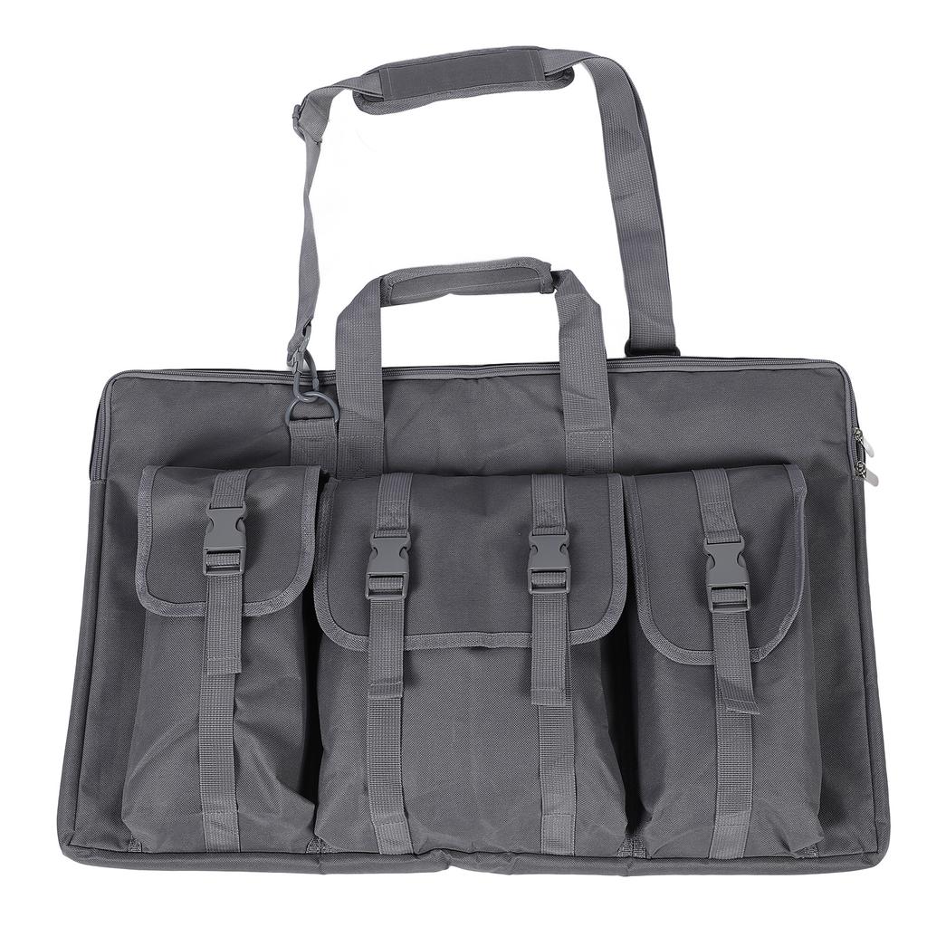 Satellite Carrying Case Large Pocket Canvas Portable Satellite Travel Bag for Gen 3 Adapter Cables Mounting Kit