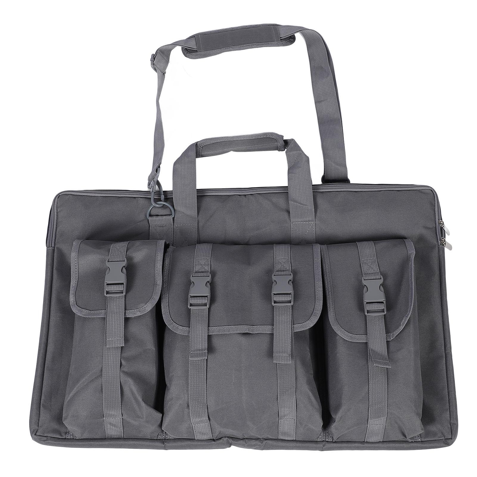 

Satellite Carrying Case Large Pocket Canvas Portable Satellite Travel Bag for Gen 3 Adapter Cables Mounting Kit