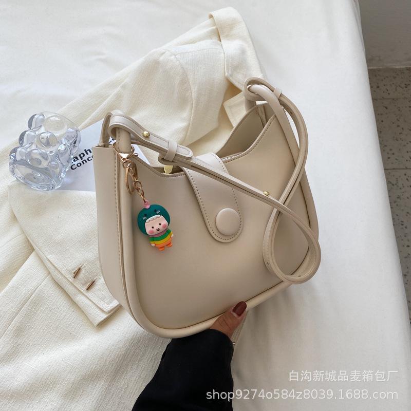 Summer Small Fresh and Fashionable Underarm Bag Women's Bag 2025 New Trendy Foreign Simple One-Shoulder Crossbody Bag