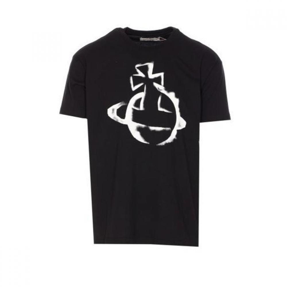 

25ss Vivienne Westwood футболка с коротким рукавом 3g010033j001mn401 Dom XXS